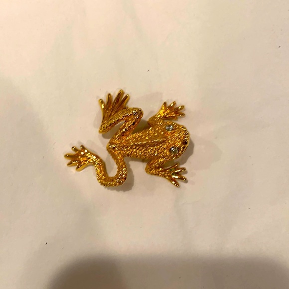 Source Unknown Jewelry - Lapel Pin of a Frog